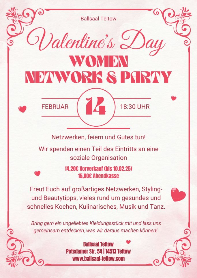 Valentine's Day - Women Network & Party am 14.02.25